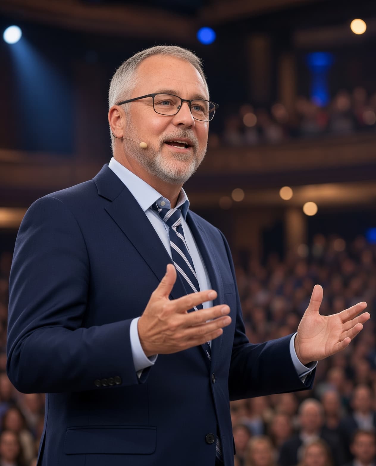 David Piearcy preaching